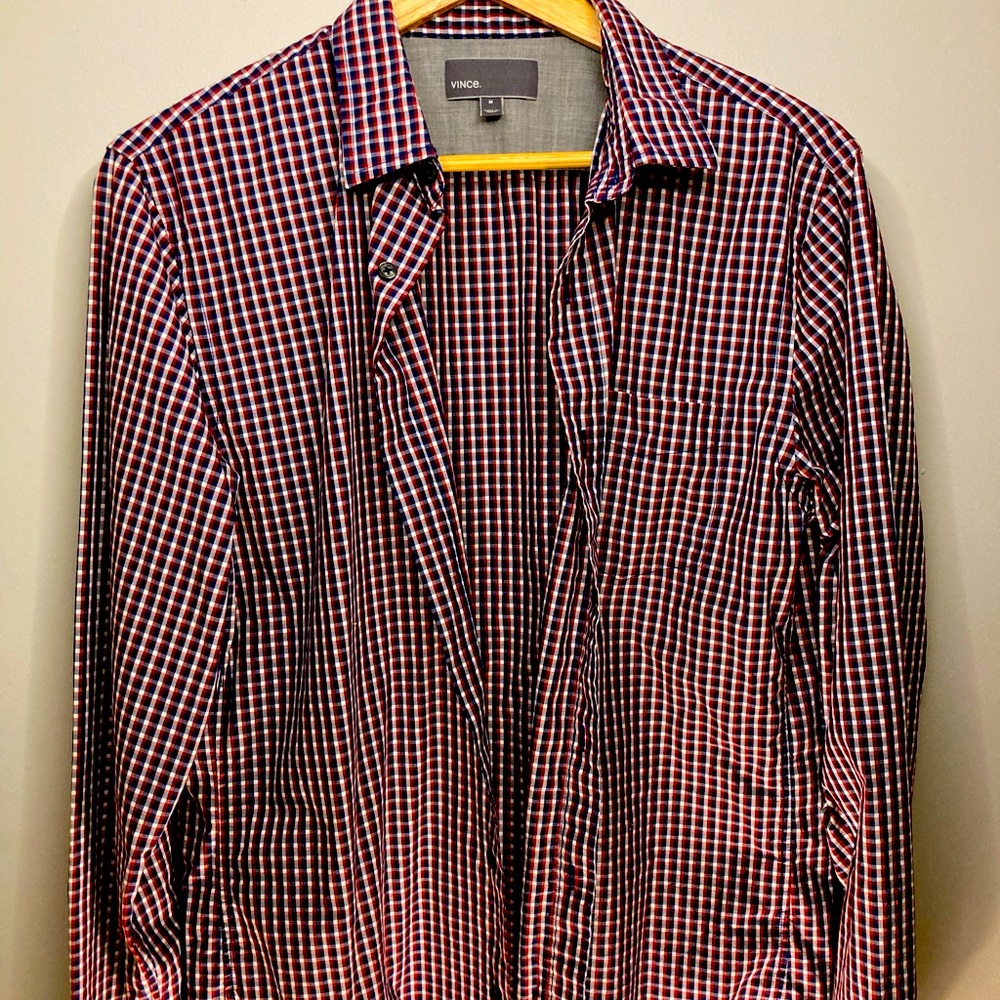 Vince button down shirt